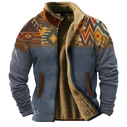 New Men's Fleece-Lined Cotton Jacket New Men's Cotton Clothes Fleece Jacket C | Ectron Online