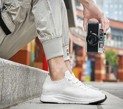 Men's Hidden Heel Sneakers – Fashionable, Breathable & Casual Men's Fashionable Breathable Casual Hidd | Ectron Online