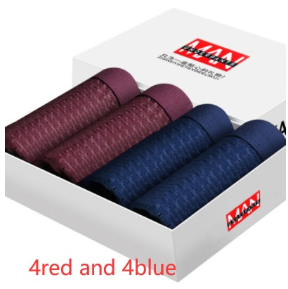4-Pack Men's Boxer Briefs - Comfortable and Breathable Underwear & Loungewear | Ectron Online