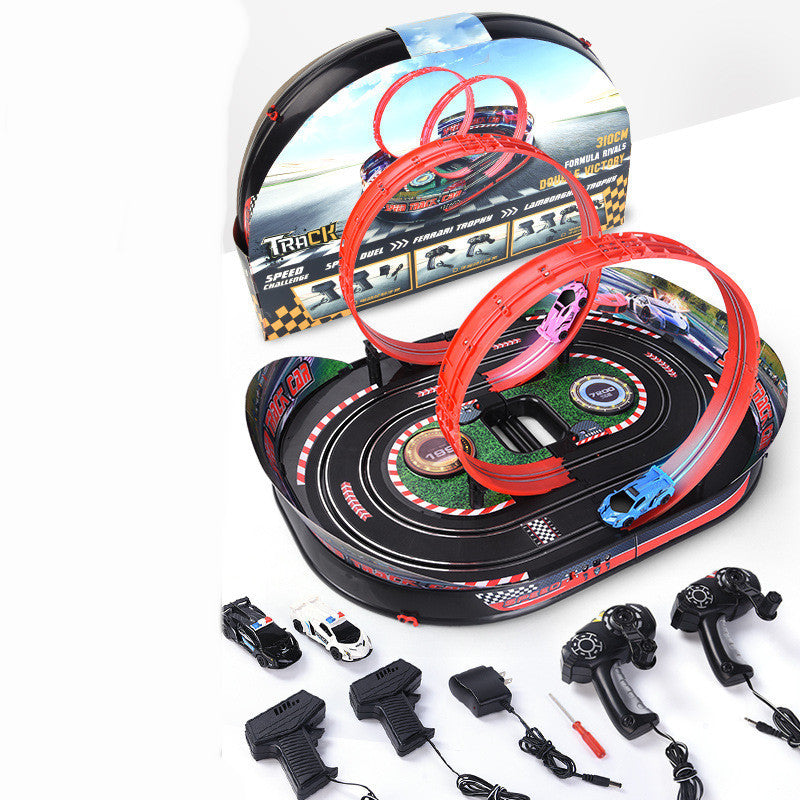 Children's Track Racing Toys Storage Portable