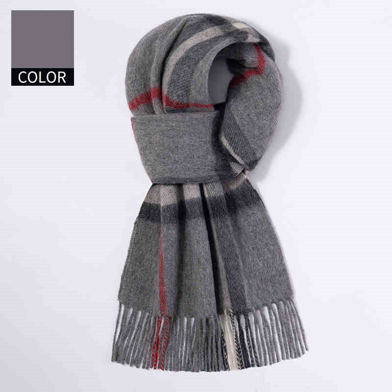 New Men's Cashmere Scarf Winter New Men's Cashmere Scarf | Ectron Online