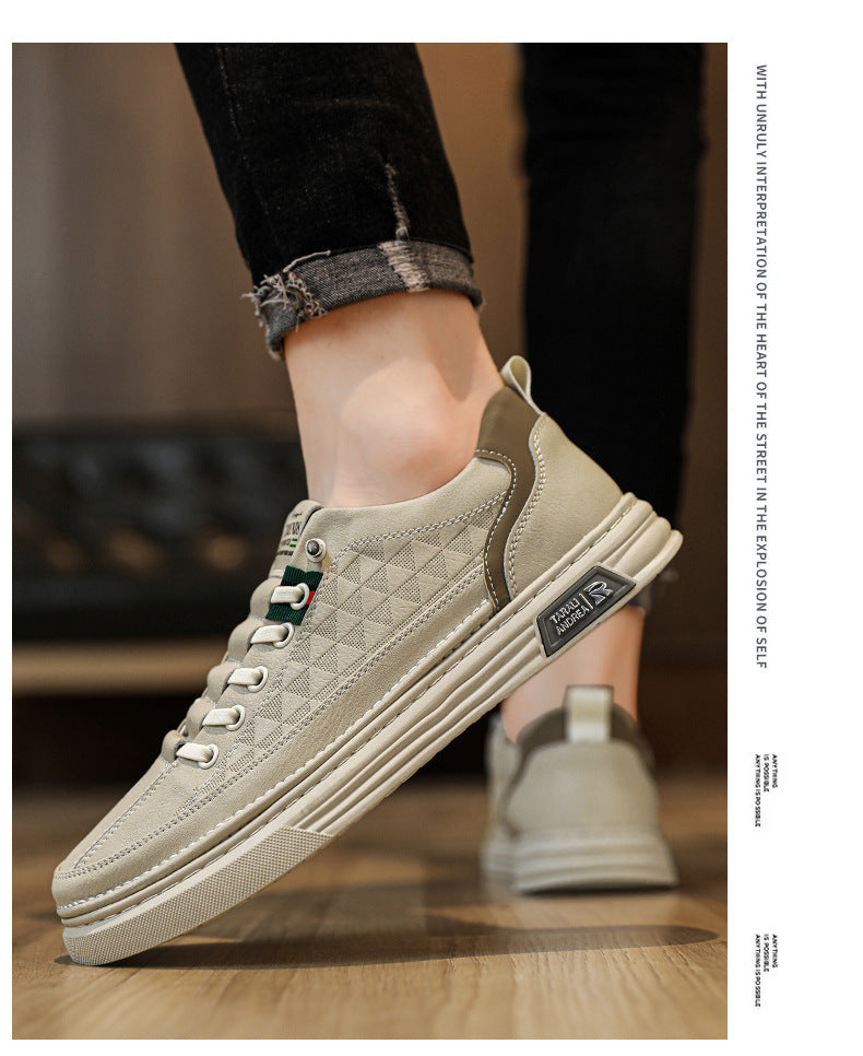 flat sole mens boots