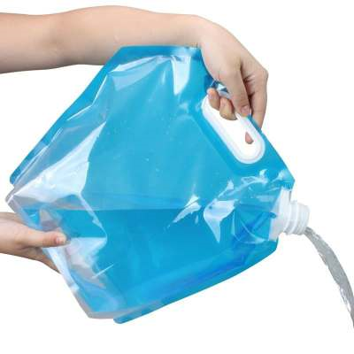 PVC Outdoor Camping Hiking Foldable Portable Water Bags Container