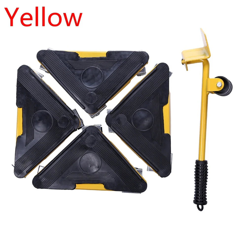 Professional Furniture Transport Moving Lifter Tool Mover Device 5PCS per Set