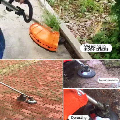 Round Corner Brick Joint Weeding Head Lawn Mower