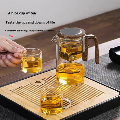 Teapot All-glass Heat-resistant Filter