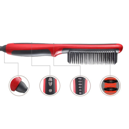 hair straightening brush ectron