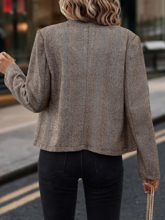 herringbone top coat