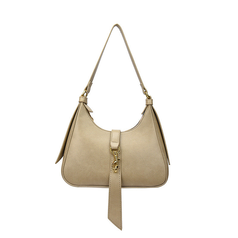 Women's Fashionable Large Capacity Soft Leather Shoulder Bag Women's Fashionable And Versatile Temper | Ectron Online