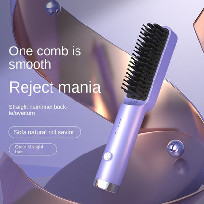 how to use an electric hot comb