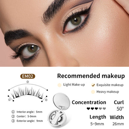 how to use magnetic false eyelashes