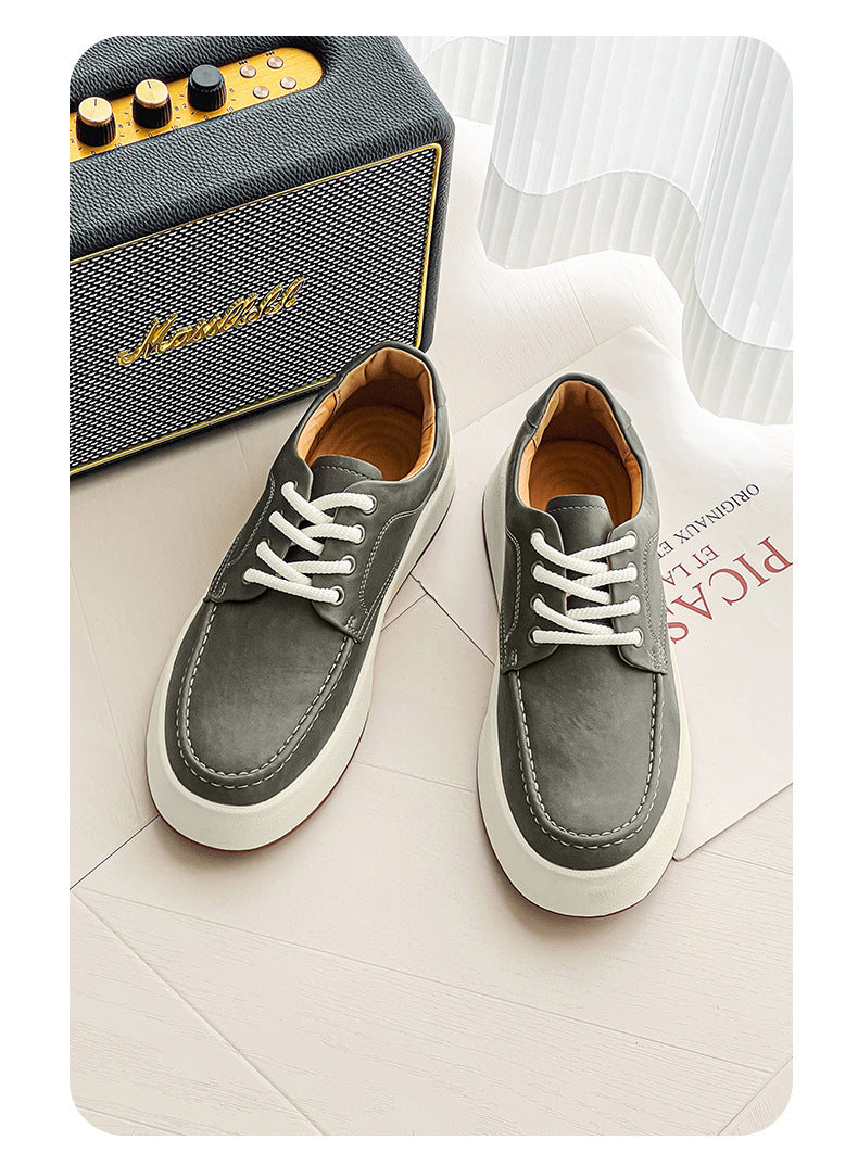 lace-up casual men's shoes