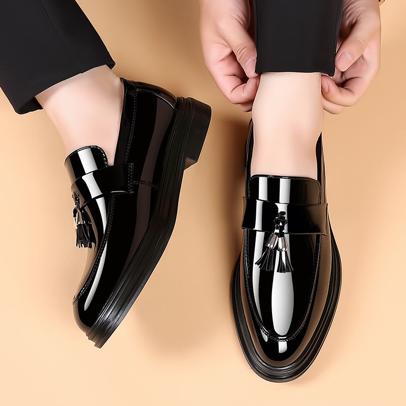 leather business casual