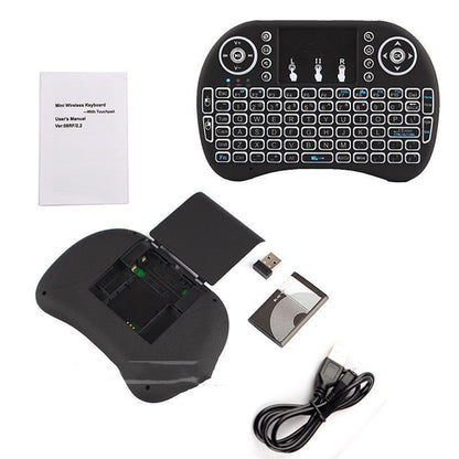 logitech backlit wireless keyboard with touchpad