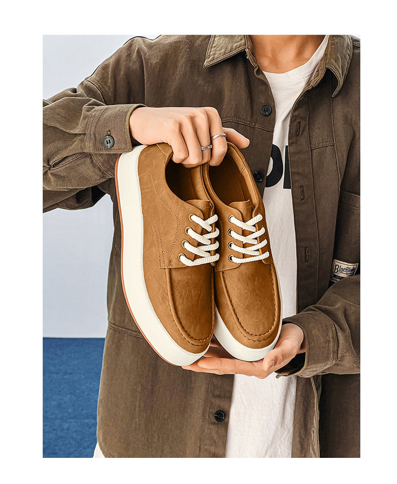 men's casual lace up shoes