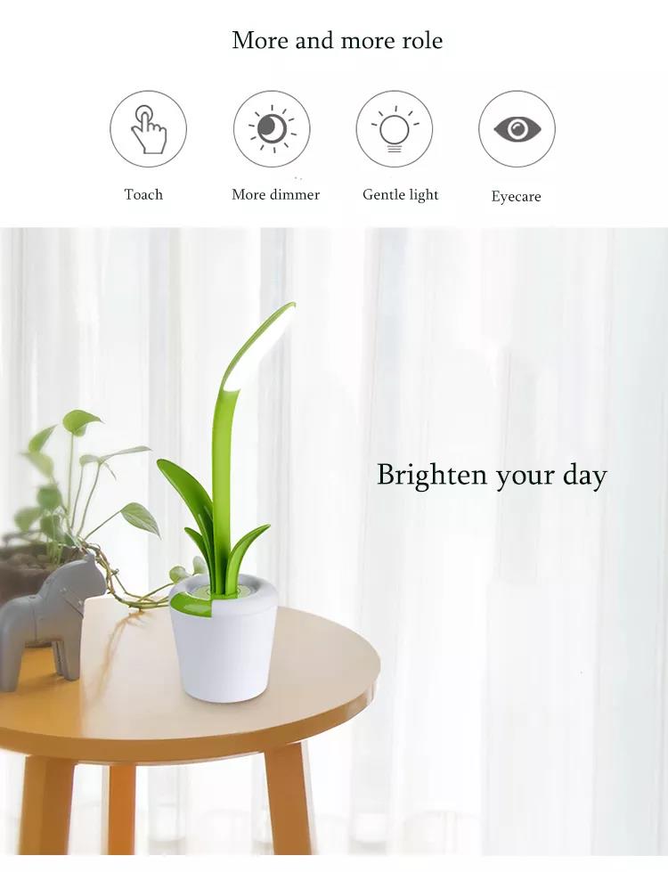 Modern Desk Lights USB Eye Protection LED Table Lamp For Living Room Bedroom End Tables Office