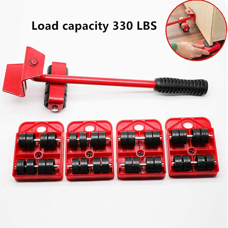 Professional Furniture Transport Moving Lifter Tool Mover Device 5PCS per Set