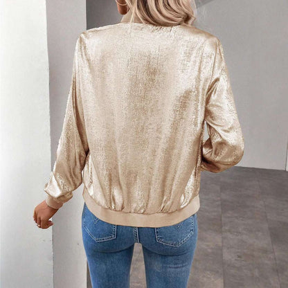 Thin Casual Jacket with Zip - Stylish Lightweight Comfort Thin Coat With Zip Slim Fit Slimming Cas | Ectron Online