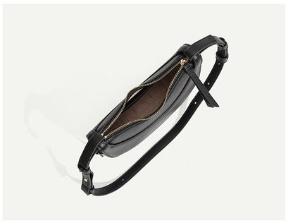 small leather crescent shoulder bag marc jacobs new