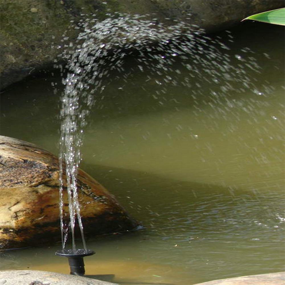 Solar Water Mercury Garden Miniature Floating Fountain