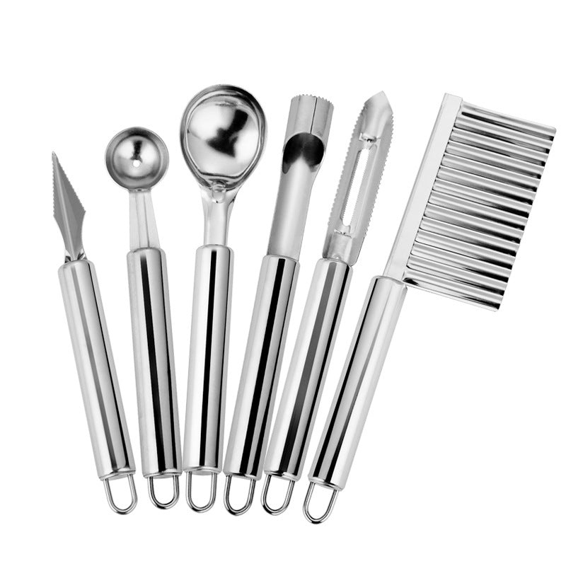 Stainless steel kitchen tools set