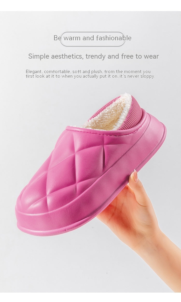 Thermal Cotton Slippers – Bag Heel Indoor & Outdoor Casual Shoes Thermal Cotton Slippers Bag Heel Indoor | Ectron Online