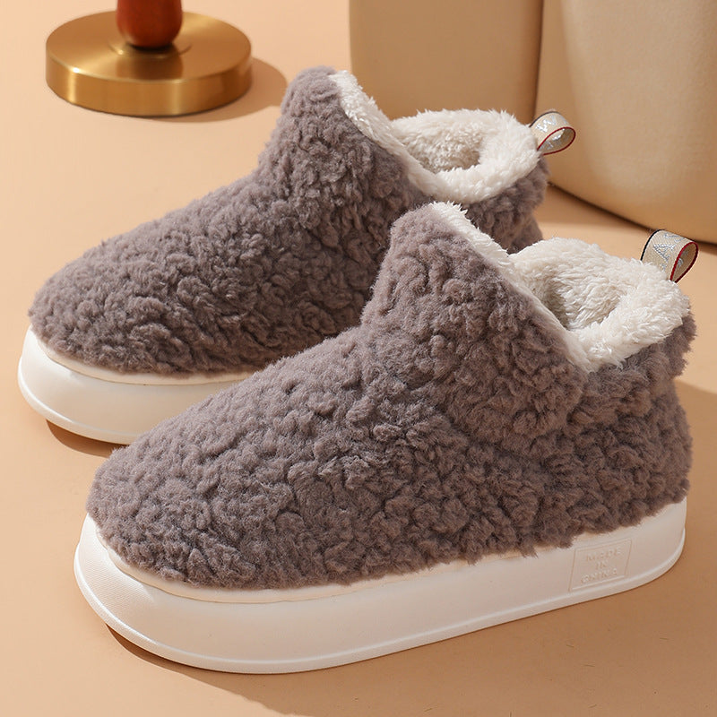 Thickened Fleece-lined Cotton Shoes – Winter Indoor & Outdoor Thickened Fleece-lined Winter Cotton Sho | Ectron Online