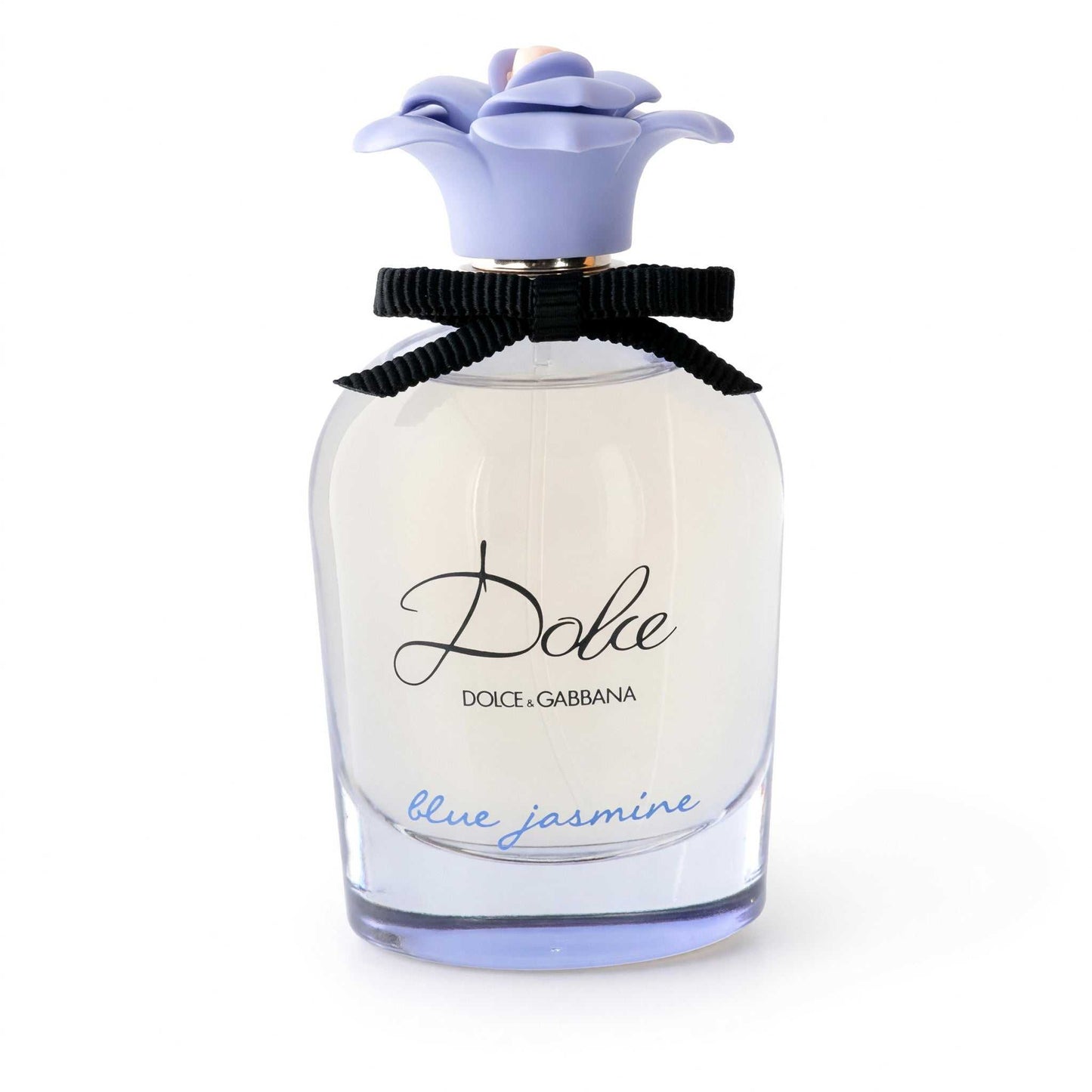 Dolce & Gabbana Blue Jasmine tester perfume bottle with purple cap and bow