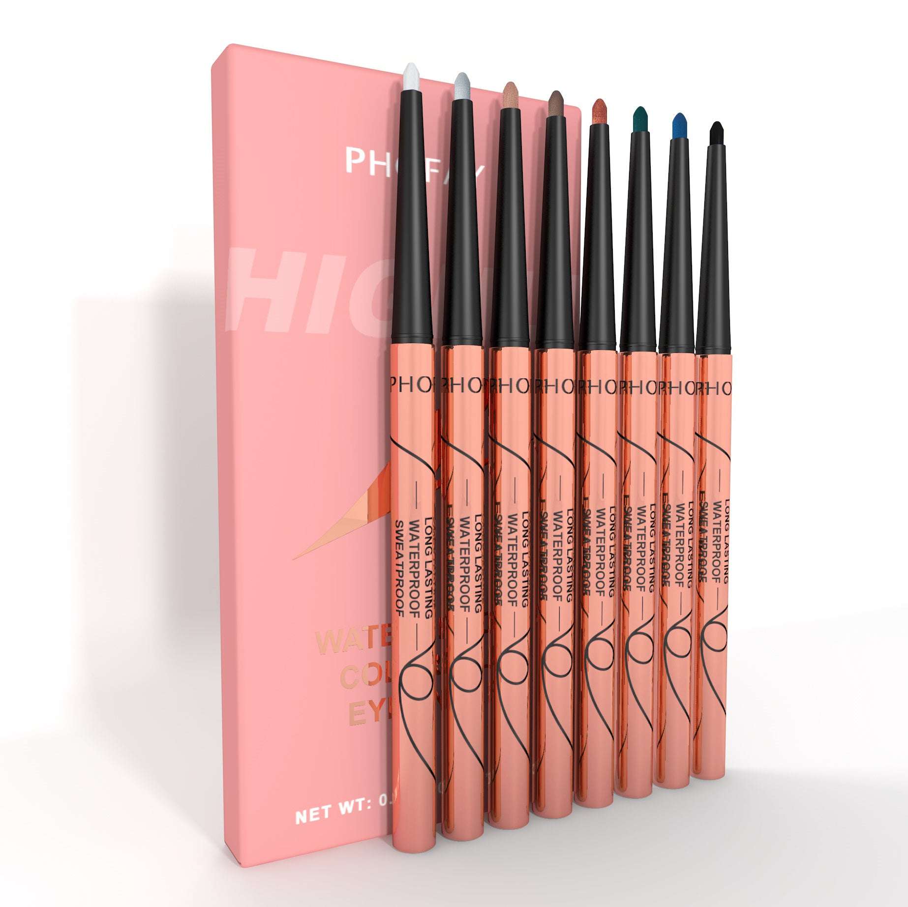 PHOFAY Waterproof Colorful Eyeliner Set PHOFAY Waterproof Colorful Eyeliner Set | Ectron Online