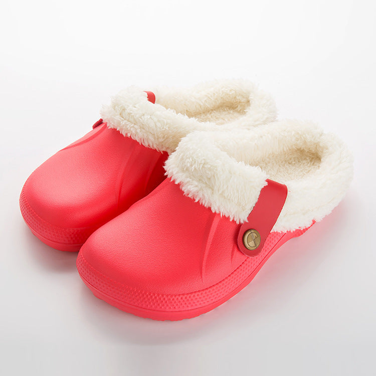Waterproof Cotton Slippers – Comfortable Home Footwear Home waterproof cotton slippers | Ectron Online