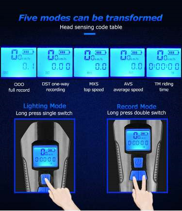 Waterproof bicycle light USB charging