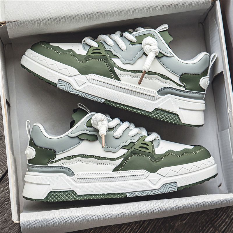 Men’s Platform Sports Board Shoes – Height Increasing Casual Style Sports Board Shoes All-Match Platform He | Ectron Online