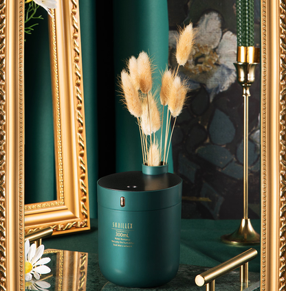 Aquatic Flower Humidifier Home Office Aroma Diffuser Spray