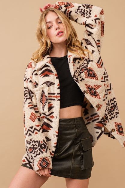 women's retro puffer jacket